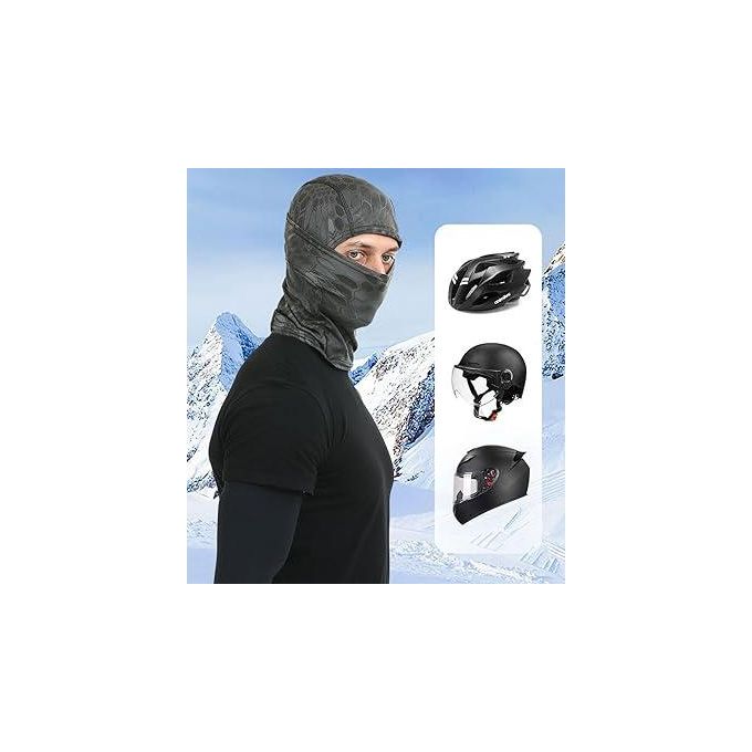 Ski Mask for Men 2 Pack Balaclava Face Mask Women Summer Shiesty Masks Motorcycle Helmet Full Head Cover Sun UV Protection
