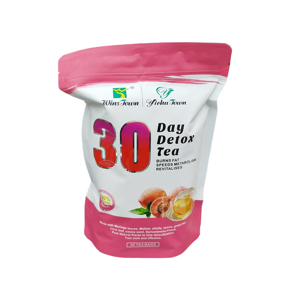 Yichu Town 30Days FAT BURNING & DETOX Tea. Is Slimming tea, Burns fat, removes unwanted body waste and give you more energy. 30 tea bags