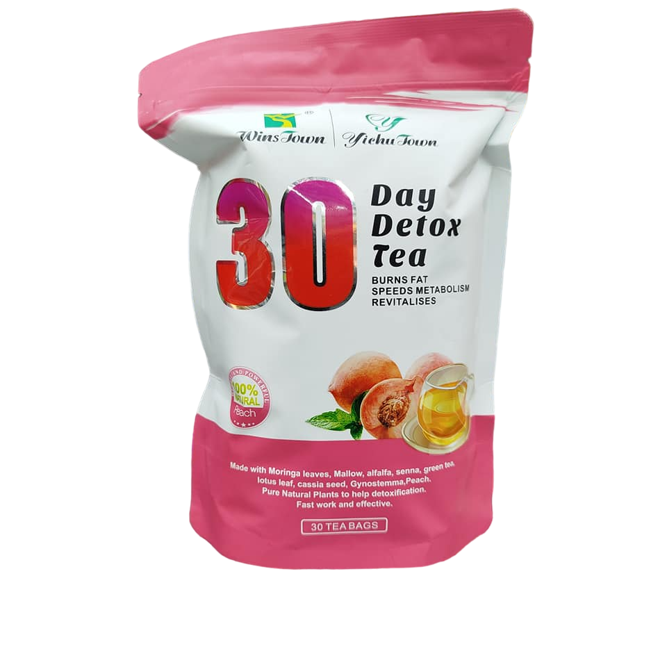 Yichu Town 30Days FAT BURNING & DETOX Tea. Is Slimming tea, Burns fat, removes unwanted body waste and give you more energy. 30 tea bags