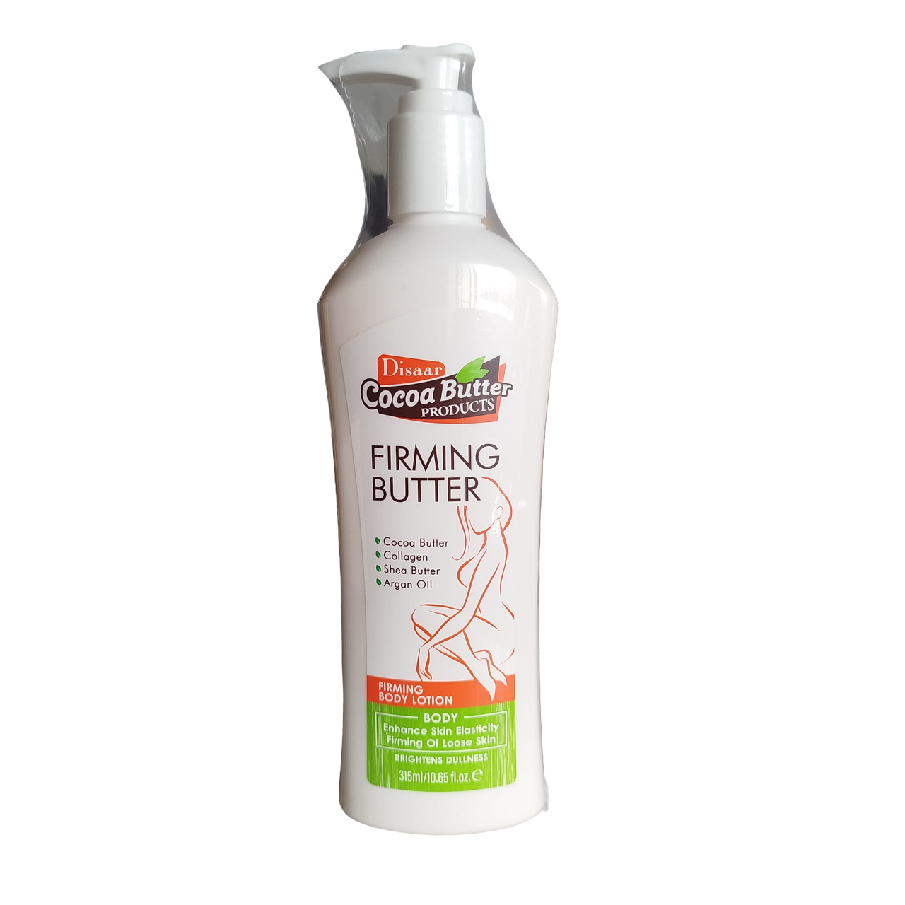 Disaar Cocoa Butte with COLLAGEN, Argan Oil & Shea Butter Body LOTION + CREAM. Moisturizes, Firms, Prevent & Reduce Stretch Marks, Scars, Pigments, Brightens, Smooths, Softens & Improve Elasticity