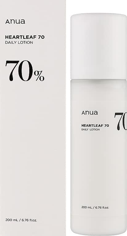 Anua 70% Daily Lotion + Anua Niacinamide 10% + TXA 4% Dark Spot Correcting Serum. Hydrates, Removes Dark Spots, Hyperpigmentations, Post Acne Scars, Evens the skin tone, Soothes Irritation & Glows