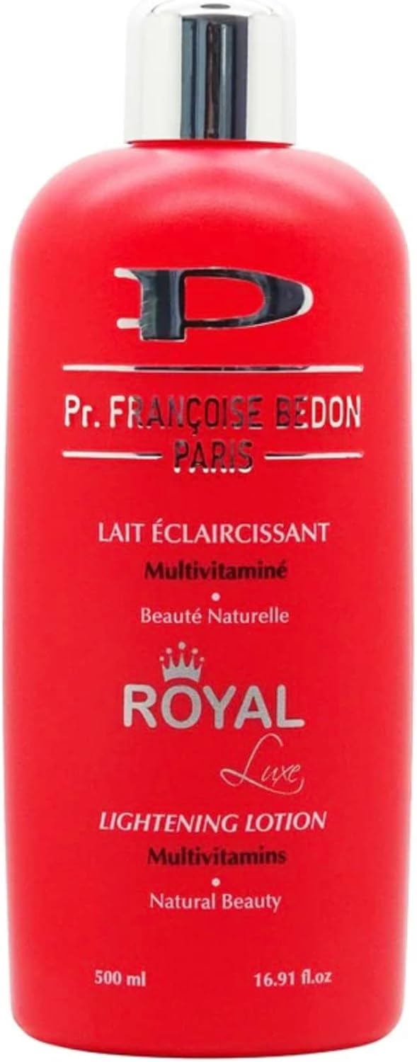 Pr Francoise Bedon Paris Royal Multivitamin Lightening Body Lotion. Lightens & Brightens the skin, Dark Spots, Hyperpigmentations, Removes Scars, Marks, Pregnancy Marks, Blemishes, Smooths & Hydrates