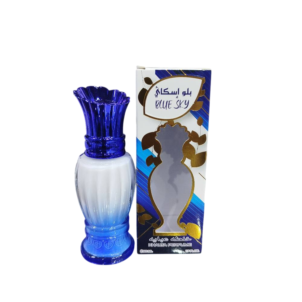 Blue Sky Khalta Perfume. Has Sweet Scent, Long Lasting, Attractive, High Quality, Best for all occasions and is Amazing