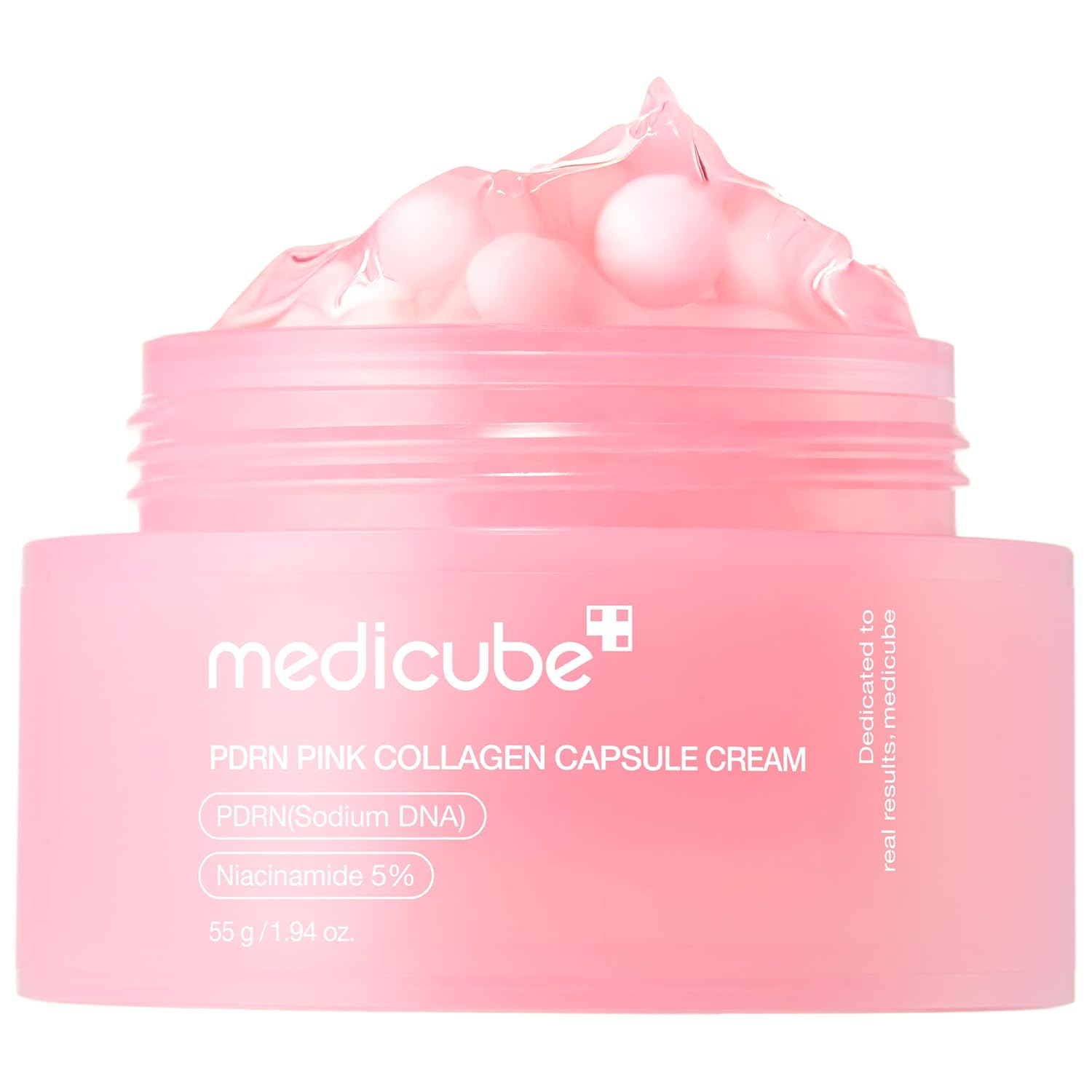 Medicube PDRN Pink Collagen Capsule Cream.