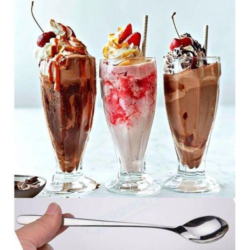 Elegant High Quality Milk Shake Glasses 6 Pcs