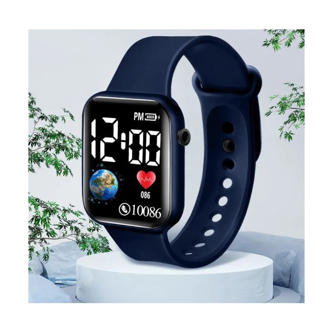 Fashion Kids' Digital Watch - Shockproof & Waterproof LED Watch for Boys, Girls,Men & Women
