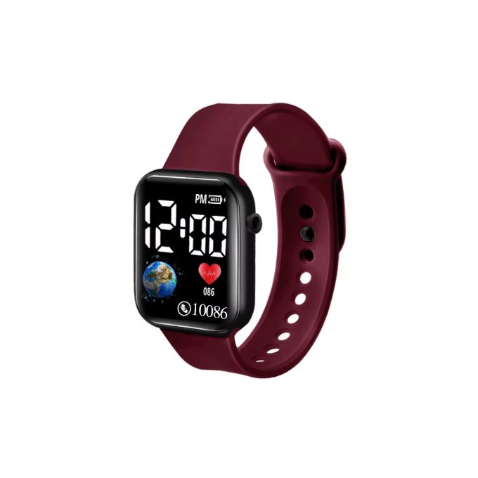 Fashion Kids' Digital Watch - Shockproof & Waterproof LED Watch for Boys, Girls,Men & Women