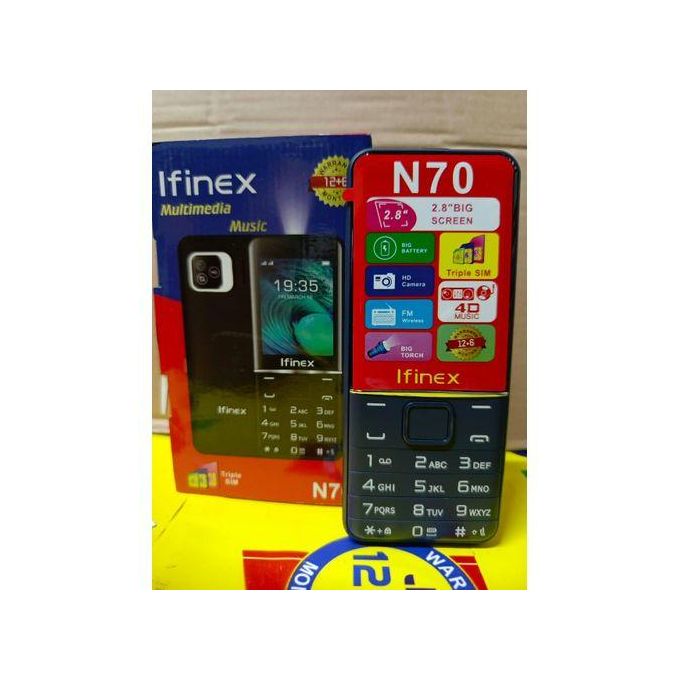 Ifinex N70 3 SIM NEW DESIGN KAMBABE PHONE