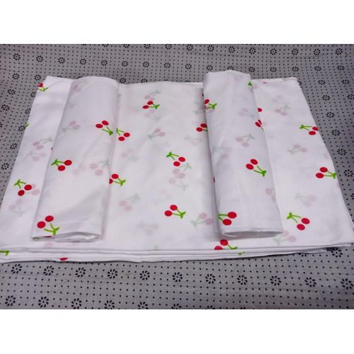 Bedsheets Set Of 4 Pcs(2 Bedsheets And 2 Pillowcases) 5 *6