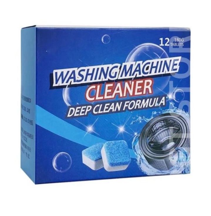 12pcs Washing Machine Cleaner  Household Supplies Deep Cleaning Tablets  For  washing machines