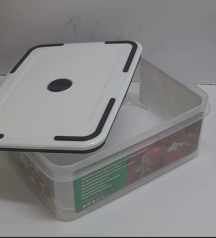 5 in 1 Food /Vegetable/Cereals /Fruits Storage Containers with Lids  for Fridge, Cabinet,Kitchen Organizer