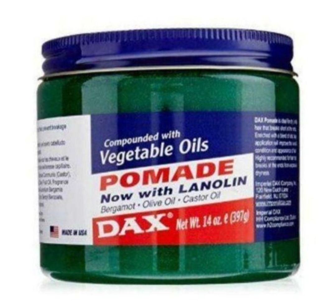 Dax Pomade Compounded with vegetable Oils,  Lanolin ,Olive Oil ,Castor Oil Scalp Treatment Oil- 397g