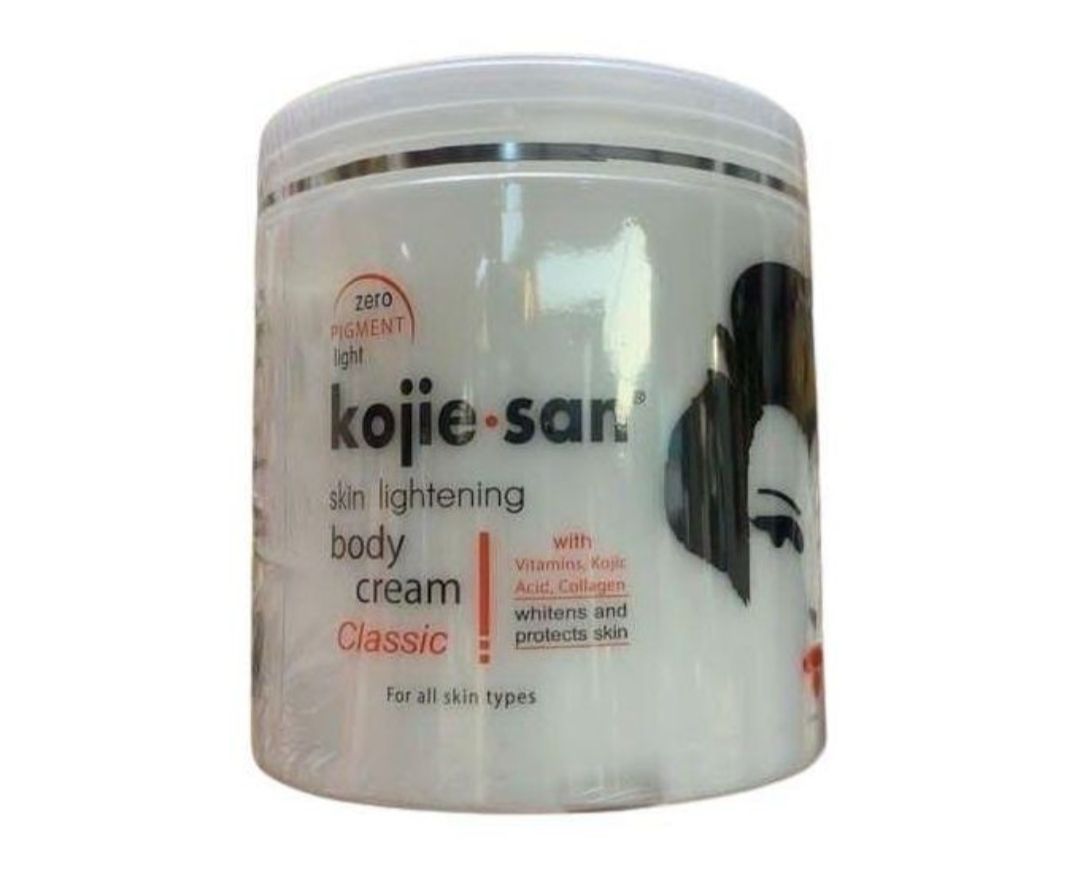 Kojie San Skin Lightening with Kojic ,Collagen & Vitamins Body Cream Whitens ,Skin Firming ,Moisturizing & Protects Skin