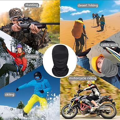 Ski Mask for Men Women, Summer Balaclava Face Mask, Shiesty Mask UV Protector Lightweight for Motorcycle Snowboard