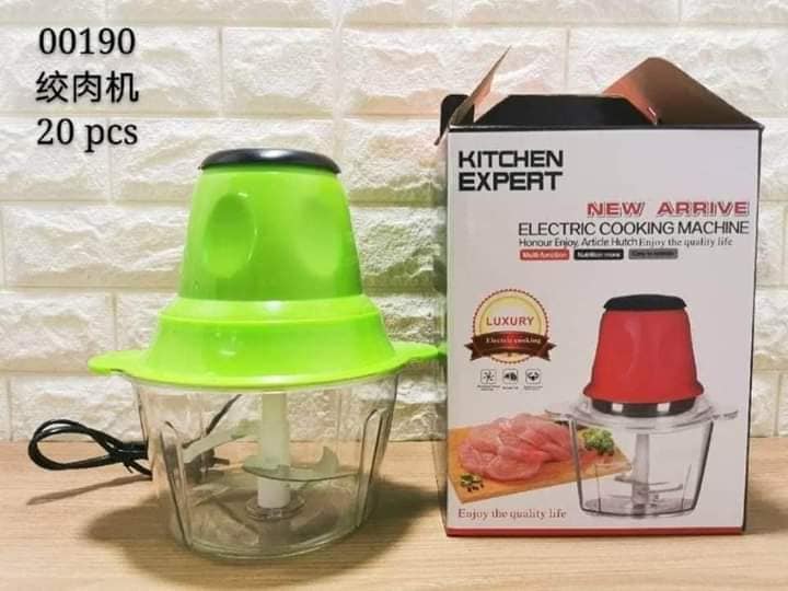 MEAT GRINDER- VEGETABLE CUTTER-  Quality Electric Meat Grinder/vegetable Chopper Food Processors,Small Meat Grinder & Food Chopper Electric Vegetable Chopper &  Bi-Level Blades for Meat/fish/Ve