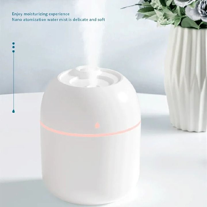 220ML Air Humidifier Home USB Bottle Aroma Essential Oil Diffuser LED Backlight For Home Car USB Fogger Mist Maker With LED Night Lamp Mist Maker Refresher
