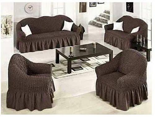 Stretchable Turkey imported loose covers/sofa covers.fits all types of sofa sets  ft. The suitable design adds cozy feel to your home and as well protects your seats from dirt and any form of damage.