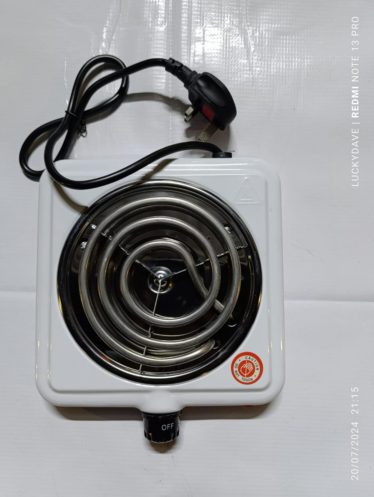 Electric Cooker / Single Spiral Coil