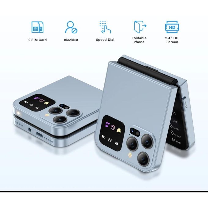 Oking A50 Pro Flip Phone, 2.6" (Dual SIM), Wireless FM -Languages: English, Français, Español, Português, Bahasa Melayu, Bahasa Indonesia, Tiếng Việt
 Basic Functions