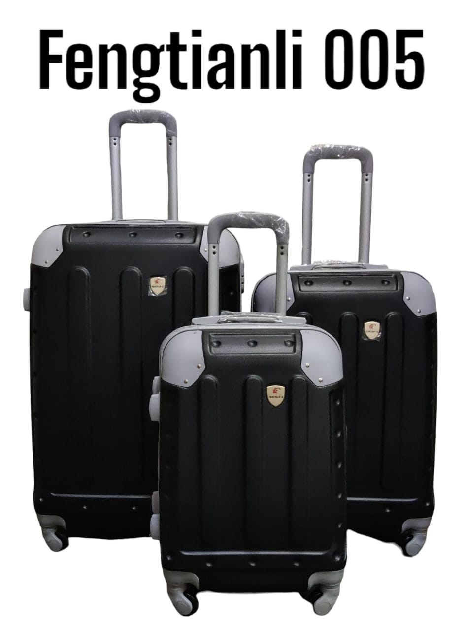 Durable 3 Piece Premium Set Hard Shell Travel Suitcases With Spinner Wheels Top Quality Luggage Sets: Made of Plastic Metal materials for hard shell, which make the luggage more durable, lighter and i