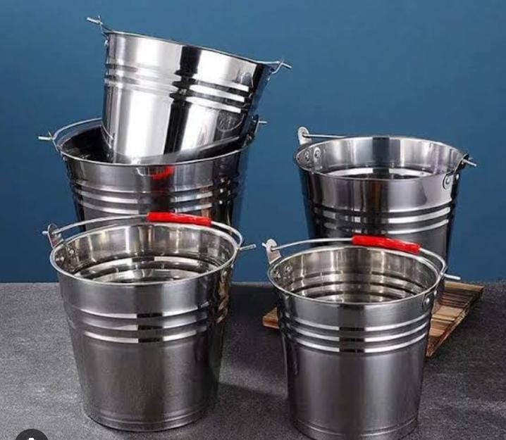 High Quality Multifunctional Stainless Steel Kitchen Cooking Water Bucket Ice Bucket Wine Cooler Milk Bucket