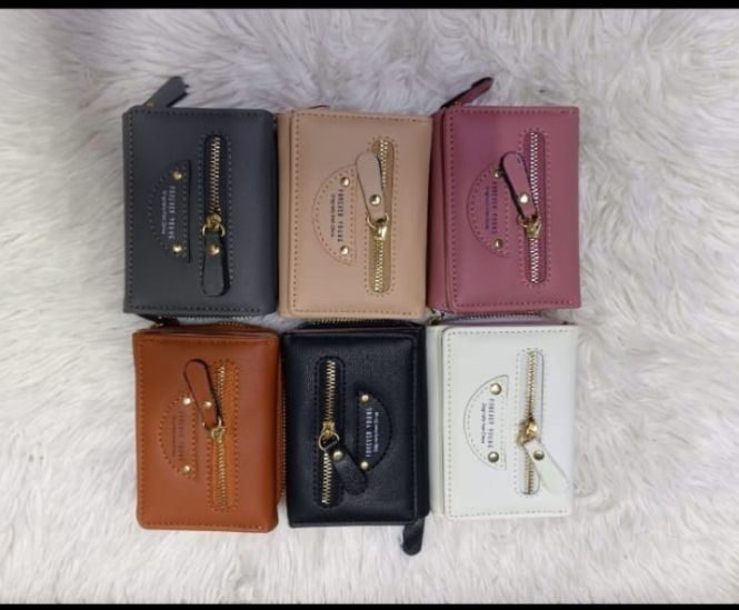 Wallets & Holders AIOSC Multi-card New Small Purse Men's And Women's Card Bag Cute Purse Fashion Short Multi-function Card Bag   Can bebe used when going for dates, church, weddings, other social even
