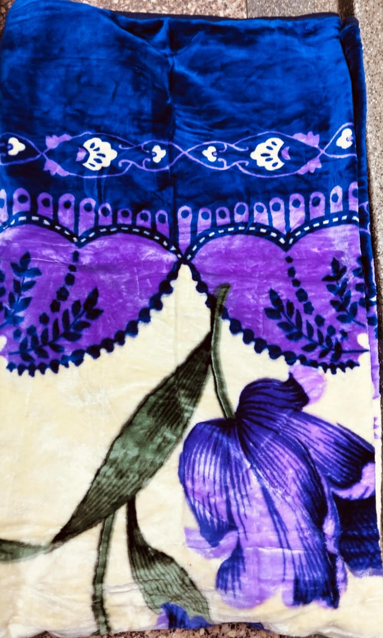 5 By 6 Woolen Warm Velvet Soft Blanket-Single Ply Bed Cover  - fleece blankets which are Durable and environmentally friendly. Ideal for any season, they are easy to clean. They will keep you and your