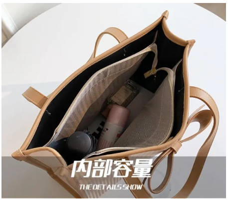 Good Quality beautiful Bow tote bags ASSORTED BLACK AND BEIGE Tote Bags