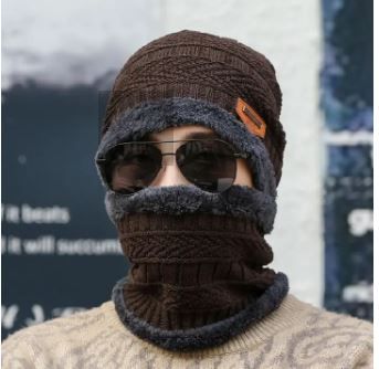 CLASSIC UNISEX WINTER MARVIN -HAT AND SCARF SET BEENIES