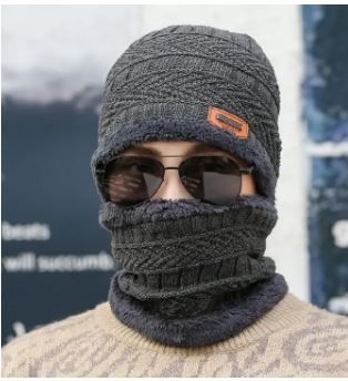 CLASSIC UNISEX WINTER MARVIN -HAT AND SCARF SET BEENIES