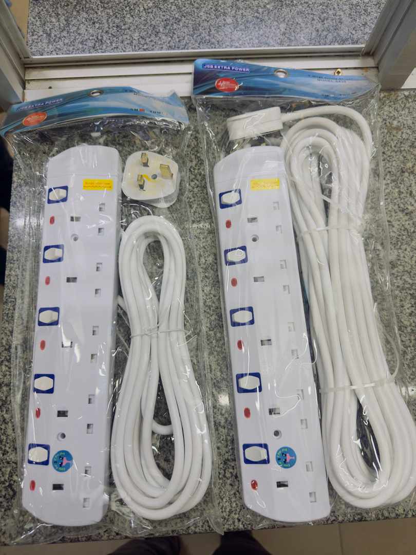CLEARANCE OFFER  Extension Cable Surge Protector 4-way 4ways 3M, 4WAYS 5M, 5WAYS 5M, 5WAYS 10M, 6WAYS, 5M, 6WAYS 10M