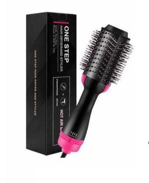 PREMIUM Electric hair straightener brush / dryer One Step Hair Dryer and Volumizer, Hot Air Brush, 3 in 1 Styling Styler, Straightener Minimized Heat Damage For Women & Men, Machine Brush Electric