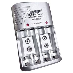 Multiple Power STD Charger 4 Slots For AA AAA Rechargeable Battery