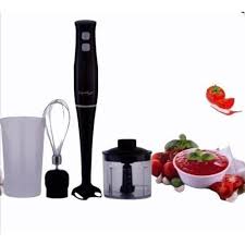 Signature  4 In 1 Hand Held Blender Kitchen & Dining room appliances Black as picture