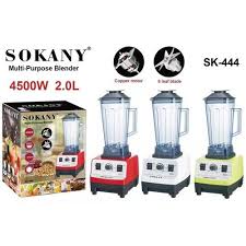 SOKANY MULTI-PURPOSE BLENDER 4500W 2.0L WITH A COPPER MOTOR SK-444 HOUSEHOLD APPLIANCES AND BLENDERS