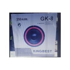Speaker-KINGBEST 8 Inch Midrange Bass Speaker 8 OHM 250WATTS Magnetic Audio Sound Speaker Woofer Loudspeaker Amplifier Home