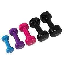 Quality Vinyl Rubber Cover Weightlifting Neoprene Aerobics Dumbbells