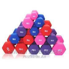 Quality Vinyl Rubber Cover Weightlifting Neoprene Aerobics Dumbbells