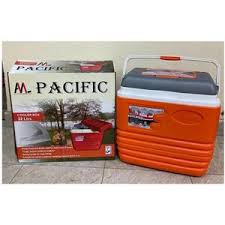 PACIFIC COOLER BOX CHILLER 25 LITRES M-PACIFIC DOUBLE LAYER ICE COOLER BOX WITH CARRYING HANDLE