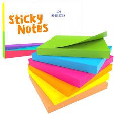 Sticky Notes  Sheets Strong Self-Stick