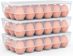 34 Pcs Egg Tray/holder With A Lid