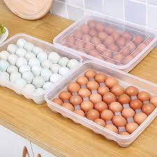 34 Pcs Egg Tray/holder With A Lid