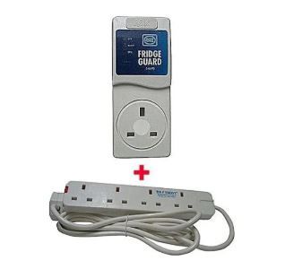 Electronics FRIDGE GUARD +FREE 4 WAY SOCKET EXTENSION CABLE