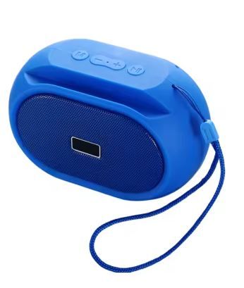 Portable Wireless Mini Speakers Sound Activated Louder with FM Radio and Support TF/USB Functions Loud Blue-tooth Speaker