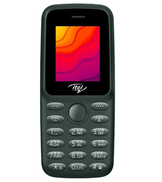 Itel 2163 with 1000mAh Lithium-ion battery  1.8 inches Dual Sim wireless FM Cell Mobile Phone