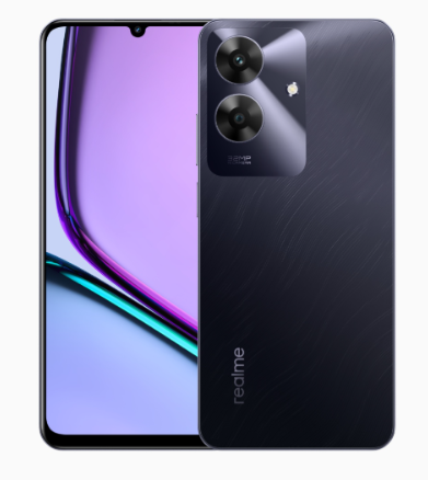 NEW ARRIVALS!! Realme Note 60- 6.74 Inch IPS LCD Display, 4+128GB RAM- Expandable Upto 8GB(4+4) RAM, 5000mAh, Android 14, Fingerprint (side-mounted), 32MP Rear & 5MP Front Camera Mobile Smart Phones