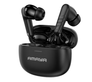 Amaya Atw-330 40Hrs Long Play Time Powerful Bluetooth Earbuds/ Earpads