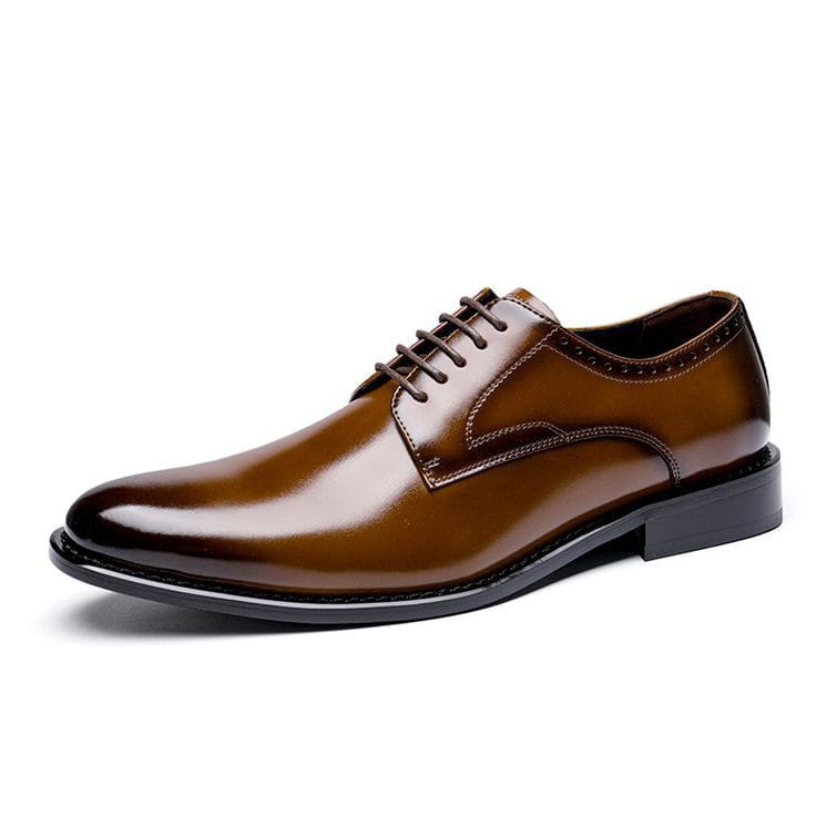 Oxfords Moroccan leather Business men's Official Shoes animal Leather Shoes Breathable Dress Shoes Pointed Toe Formal Shoes Hot Fashion Wedding real Leather Man Pointed Boy Formal Office Shoe Dad
