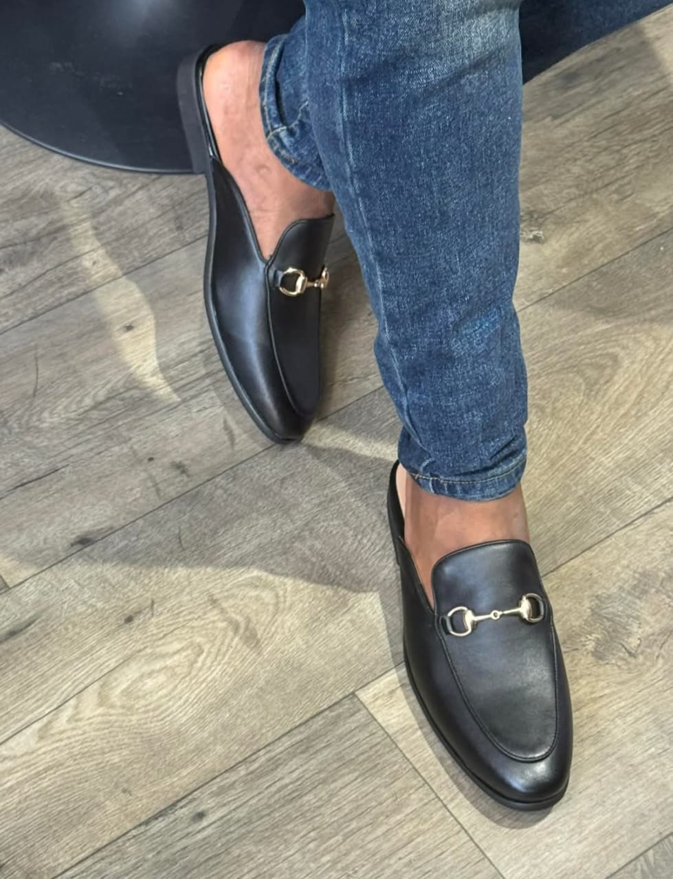 Mules Moroccan leather Business men's Official Shoes animal Leather Shoes Breathable Dress Shoes Pointed Toe Formal Shoes Hot Fashion Wedding real Leather Man Pointed Boy Formal Office Shoe Dad