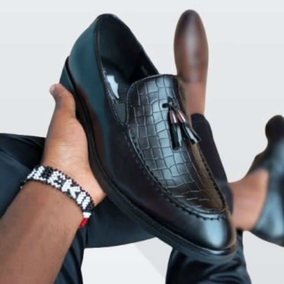 Genuine leather Business men's Official Shoes animal Leather Shoes Breathable Dress Shoes Pointed Toe Formal Shoes Hot Fashion Wedding real Leather Man Pointed Boy Formal Office Shoe Dad